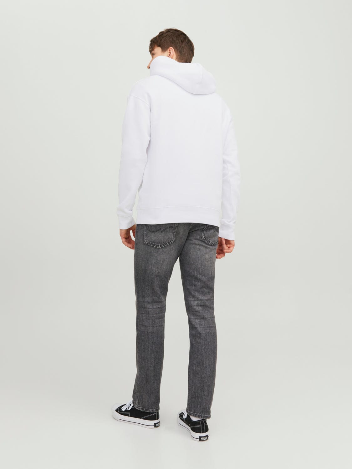 Sudadera básica Originals blanca - JJESTAR